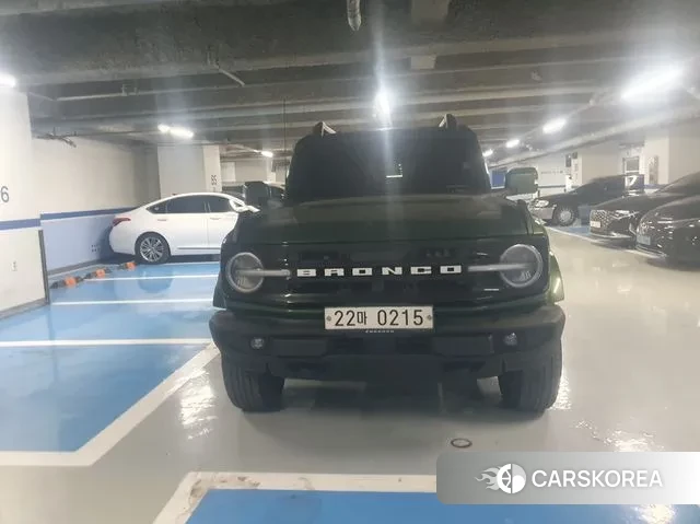 Ford Bronco 6th Generation 2023 Светло-зеленый из Кореи