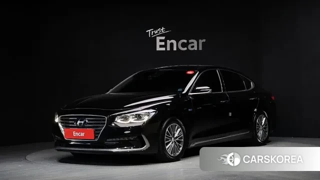 Hyundai Grandeur IG Hybrid 2018 Черный из Кореи