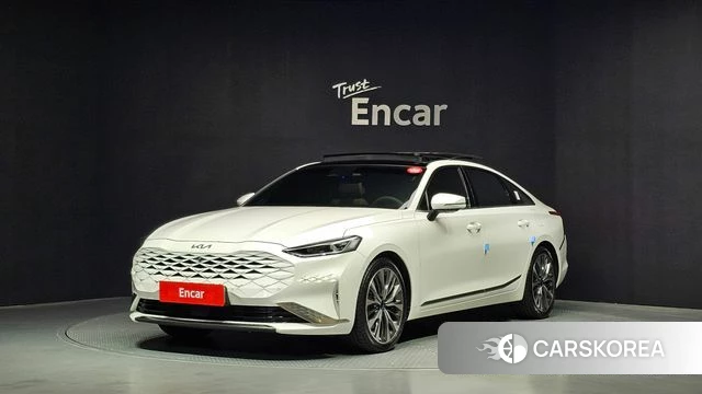 Kia K8 2022 Белый из Кореи