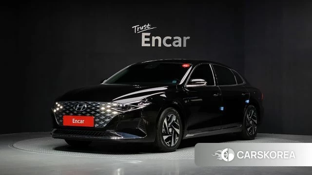 Hyundai The New Grandeur IG Hybrid 2020 Черный из Кореи