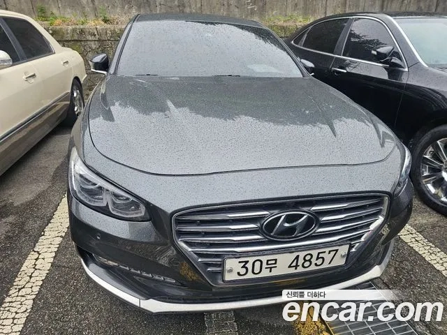 Hyundai Grandeur IG Hybrid 2019 Серый из Кореи