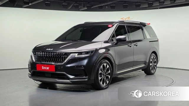 Kia Carnival 4th generation 2023 Серый из Кореи