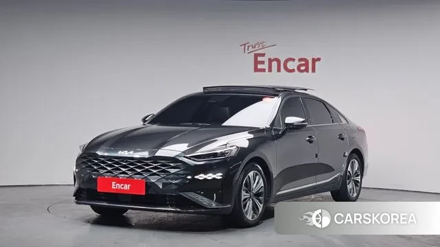 Kia K8 Hybrid 2022 Серый из Кореи