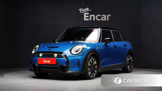 Mini Cooper S 2021 Синий из Кореи