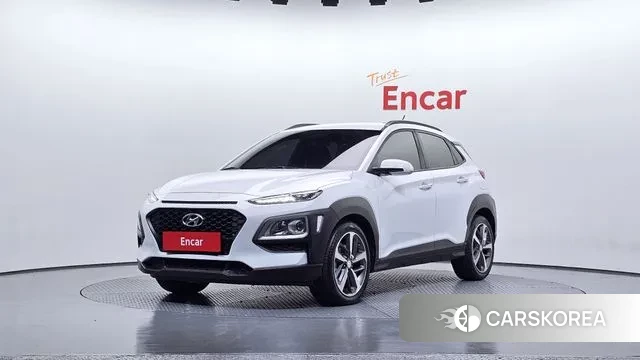 Hyundai Kona 2018 Белый из Кореи