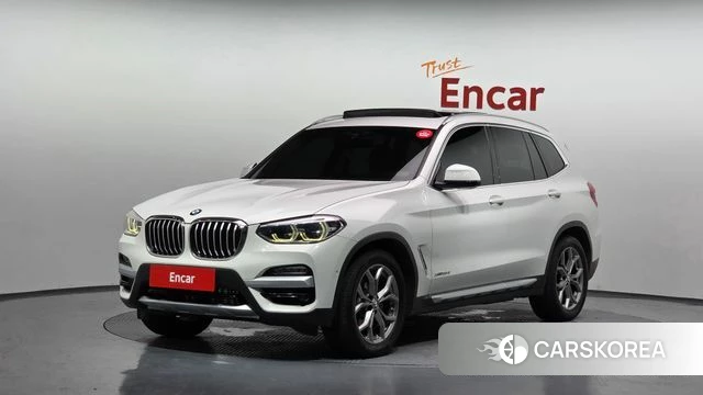 BMW X3 (G01) 2018 Белый из Кореи