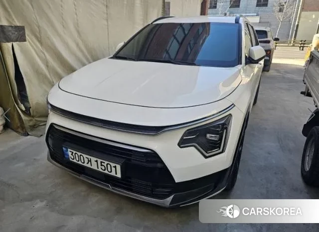 Kia Di Ol Nu Niro 2022 Белый из Кореи