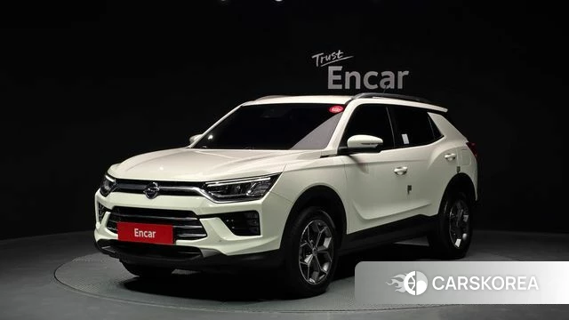 Ssangyong Beautiful Korando 2022 Белый из Кореи