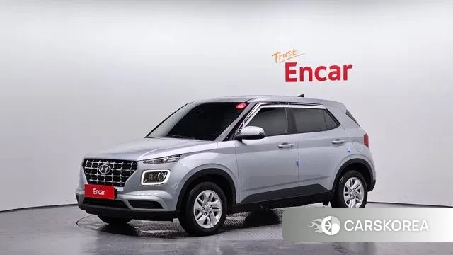 Hyundai Venue 2021 Серебристо-серый из Кореи
