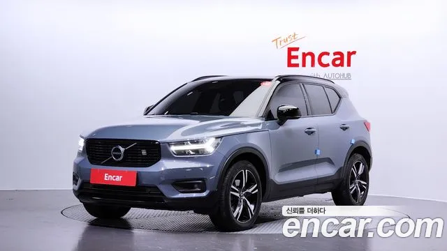 Volvo XC40 2020 Синий из Кореи