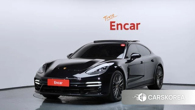 Porsche Panamera (971) 2024 Черный из Кореи