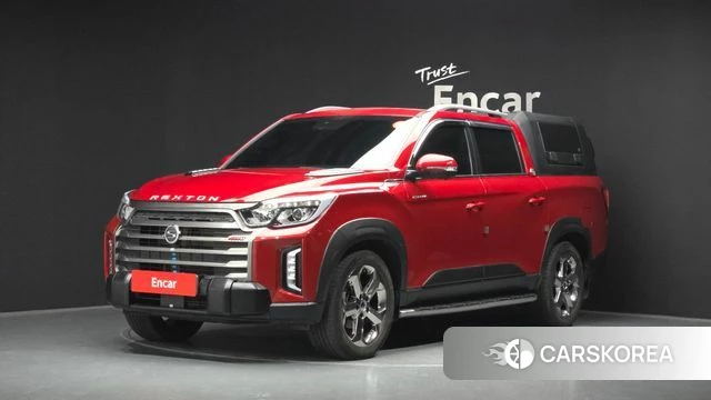 Ssangyong The New Rexton Sport 2021 Красный из Кореи