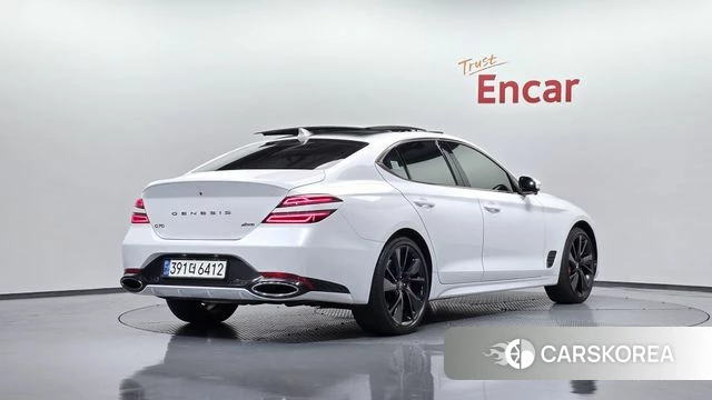 Genesis The New G70 2022 Белый из Кореи
