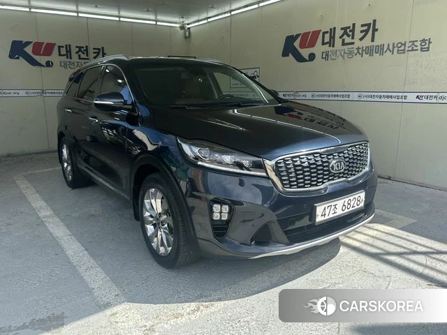 Kia The New Sorento 2018 Темно-зеленый из Кореи