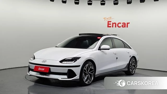 Hyundai Ionic 6 2023 Белый из Кореи