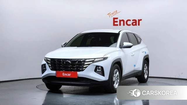 Hyundai Tucson (NX4) 2021 Белый из Кореи