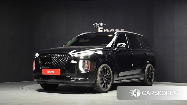 Hyundai Palisade 2022 Черный из Кореи