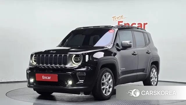 Jeep Renegade 2021 Черный из Кореи