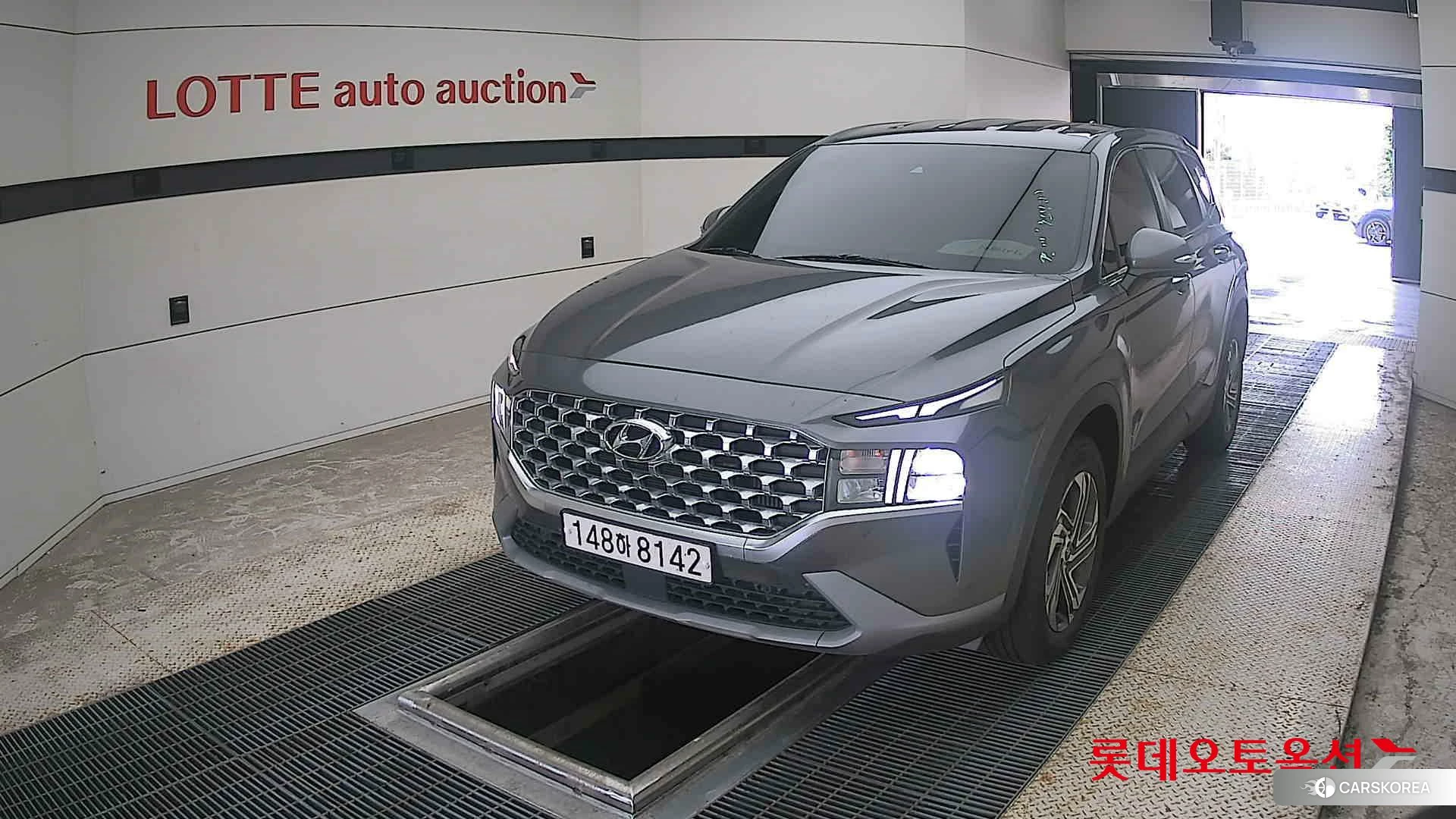 Hyundai Santa Fe 2021 Magnetic Grey Metallic из Кореи