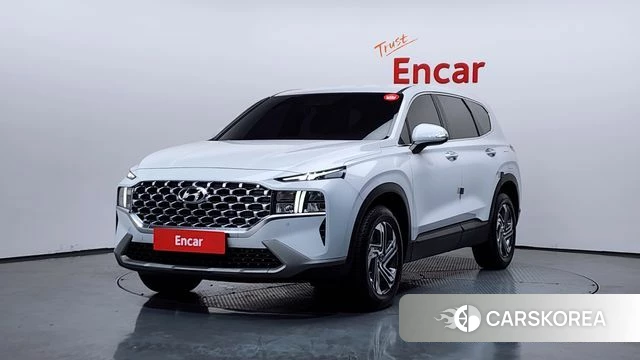 Hyundai The New Santa Fe 2021 Белый из Кореи