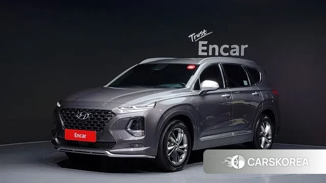 Hyundai Santa Fe TM 2019 Серый из Кореи