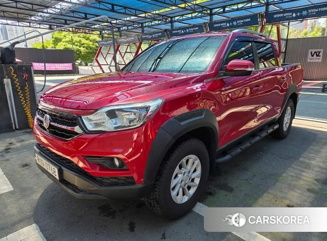 Ssangyong Rexton Sports 2019 Красный из Кореи