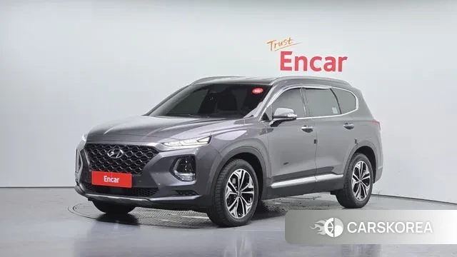 Hyundai Santa Fe TM 2018 Серый из Кореи