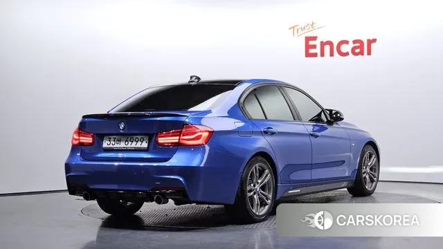 BMW 3 Series (F30) 2018 Синий из Кореи