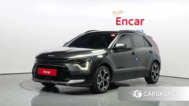 Kia Di Ol Nu Niro 2022 Серый из Кореи