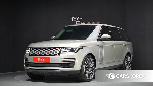 Land Rover Range Rover 4th Generation 2021 Песочный из Кореи