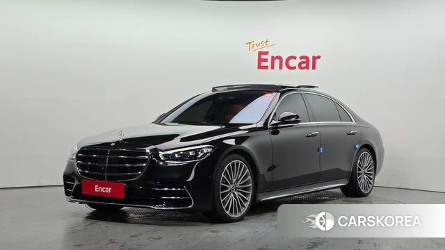 Mercedes-Benz S-Class W223 2023 Черный из Кореи