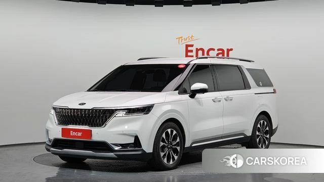Kia Carnival 4th generation 2021 Белый из Кореи