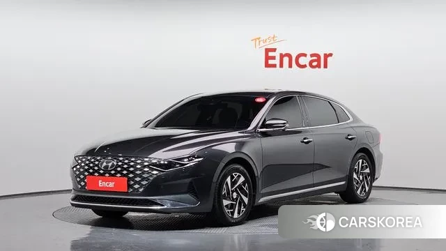 Hyundai The New Grandeur IG Hybrid 2021 Серый из Кореи