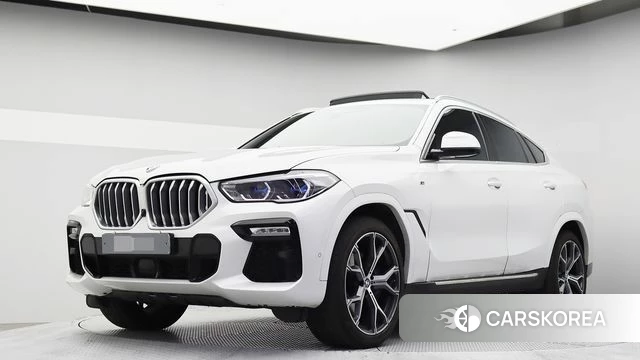 BMW X6 (G06) 2021 Белый из Кореи
