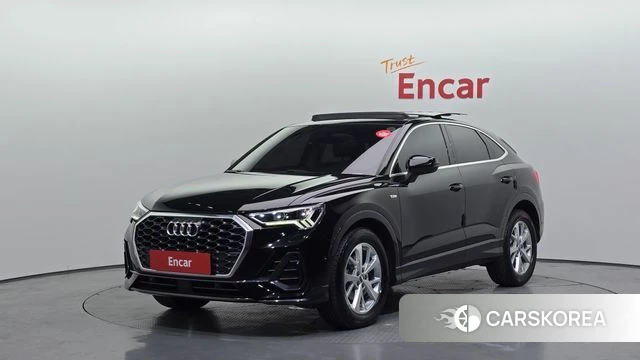 Audi Q3 (F3) 2020 Черный из Кореи
