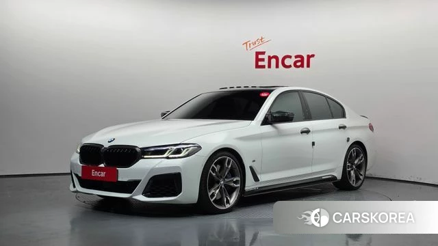 BMW 5 Series (G30) 2022 Белый из Кореи