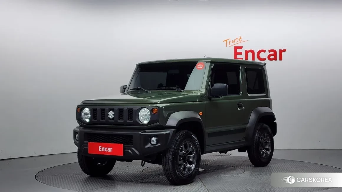Suzuki Jimny 2021 Зеленый из Кореи