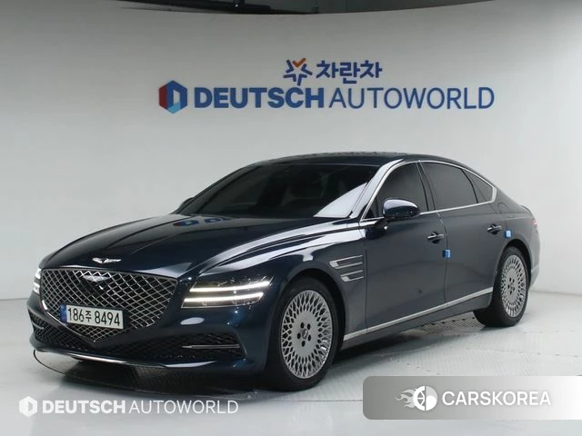 Genesis G80 (RG3) 2021 Синий из Кореи