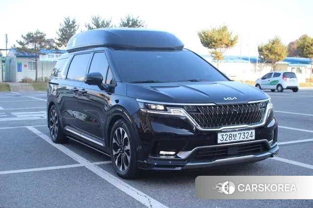 Kia Carnival 4th generation 2021 Черный из Кореи
