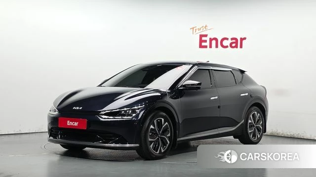 Kia EV6 2022 Синий из Кореи