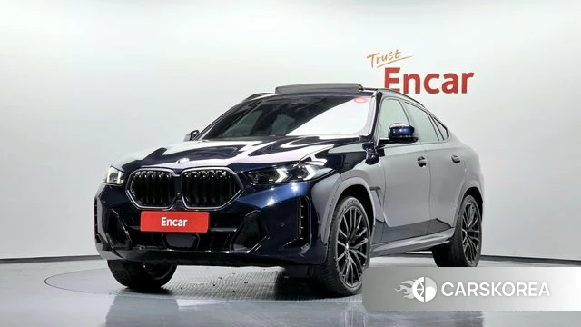 BMW X6 (G06) 2025 Черный из Кореи