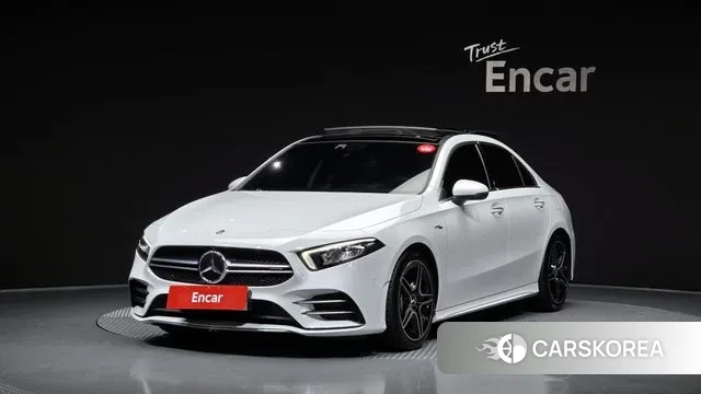 Mercedes-Benz A-Class W177 2021 Белый из Кореи