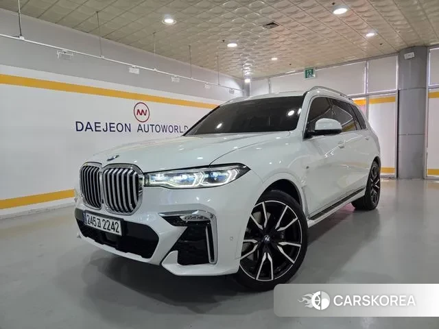BMW X7 (G07) 2020 Белый из Кореи
