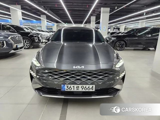 Kia K8 2021 Серый из Кореи