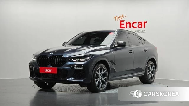 BMW X6 (G06) 2020 Серый из Кореи