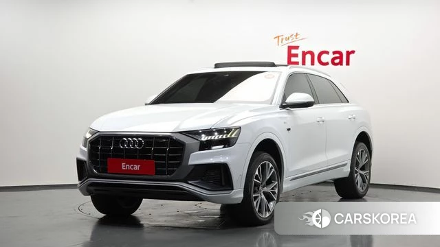 Audi Q8 (4M) 2021 Белый из Кореи