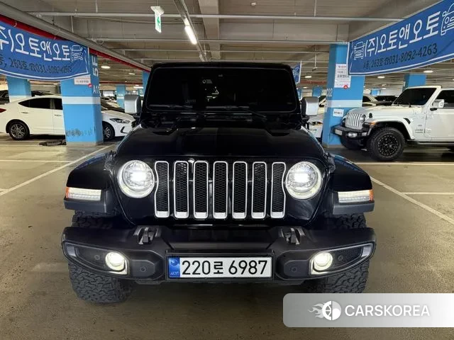 Jeep Wrangler (JL) 2023 Черный из Кореи