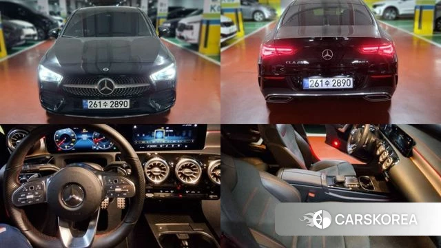 Mercedes-Benz CLA-Class C118 2020 Черный из Кореи
