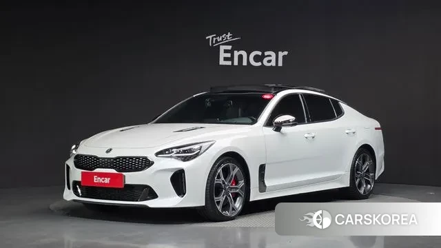 Kia Stinger 2018 Белый из Кореи