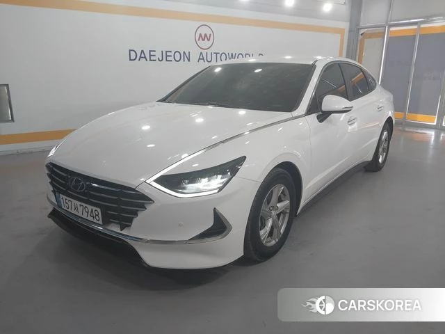 Hyundai Sonata (DN8) 2019 Белый из Кореи